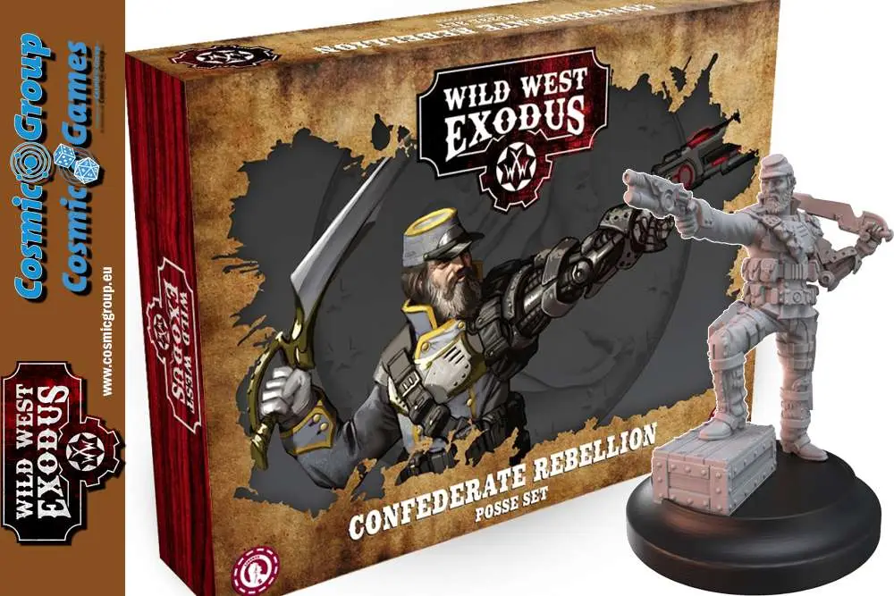 Wwe Confederate Rebellion Posse - Figurine